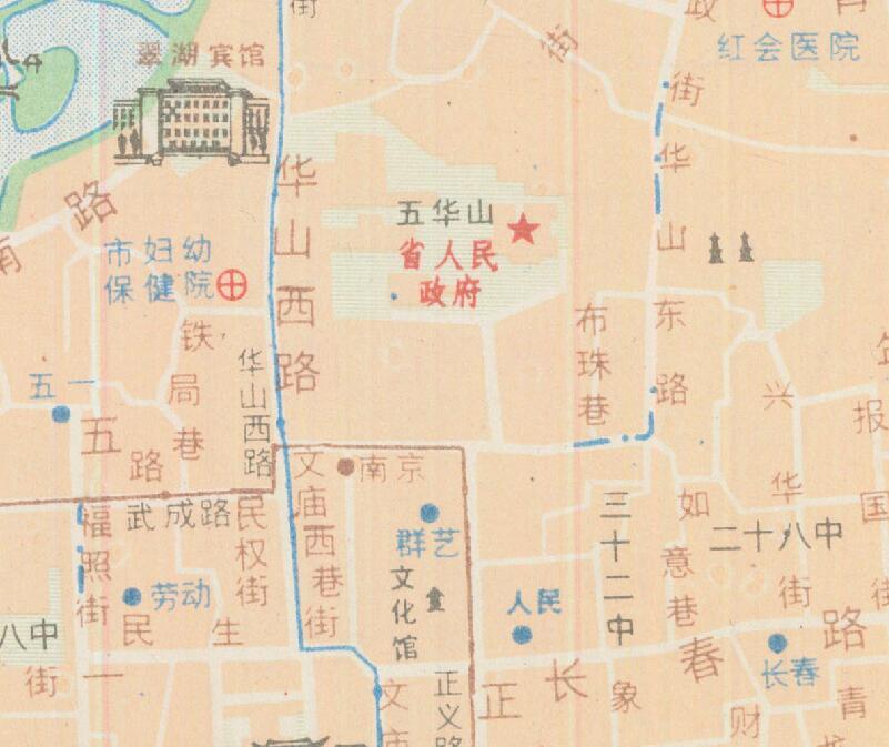 1985年《昆明交通旅游图》预览图4