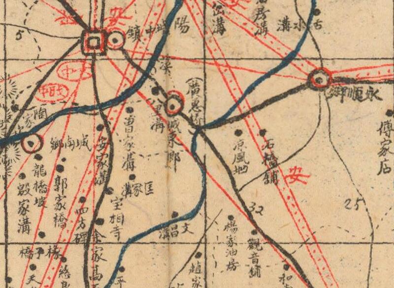 1944年四川《安岳县地图》预览图1