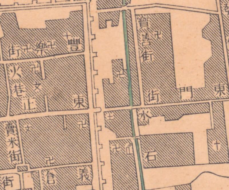 1948年云南《会泽县城市图》预览图1