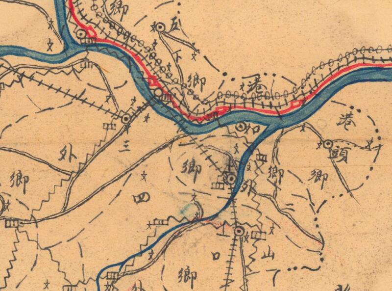 1941年《浙江省青田县图》预览图2