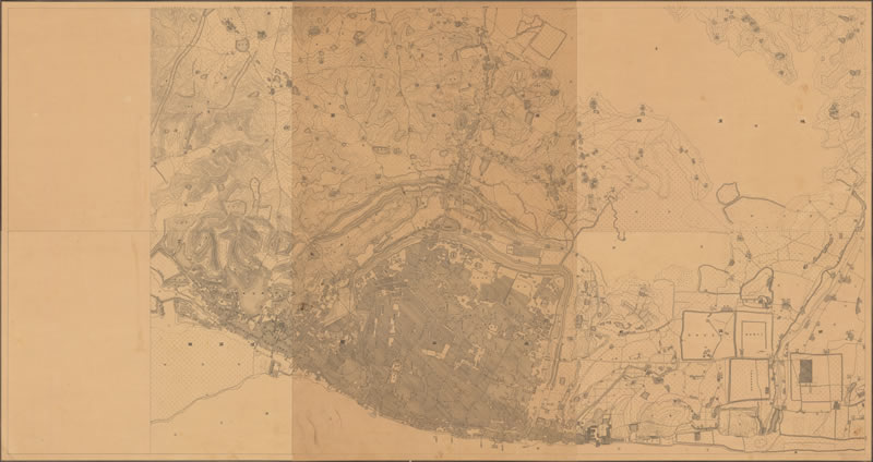 1931年安徽《安庆近傍》五千分一图预览图