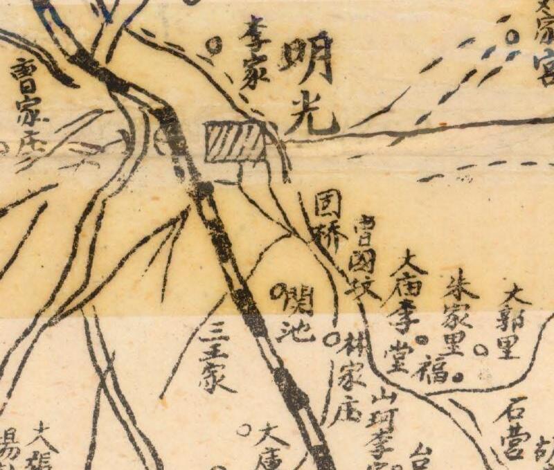 民国安徽《嘉山县详图》预览图1