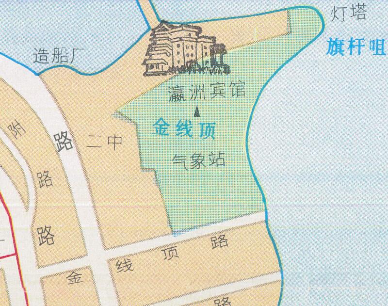 1993年《威海交通游览图》预览图4