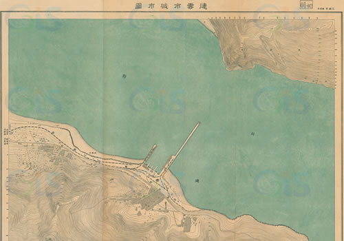 1948年《连云市城市图》