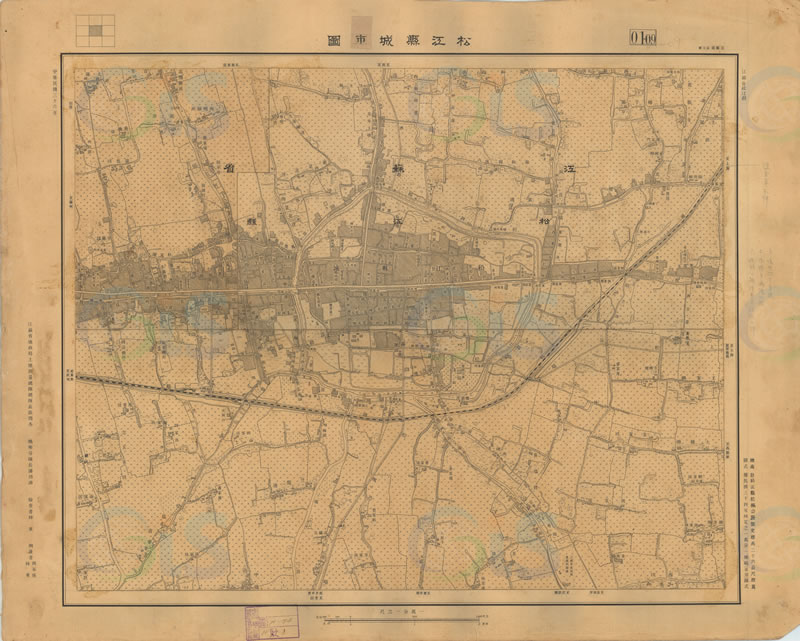 1947年《吴淞口城市图》预览图