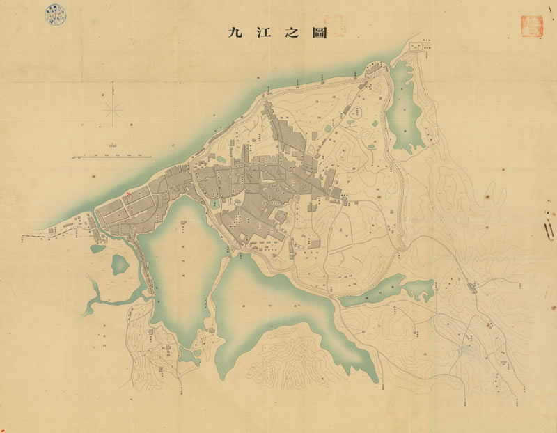 清末《九江之图》预览图