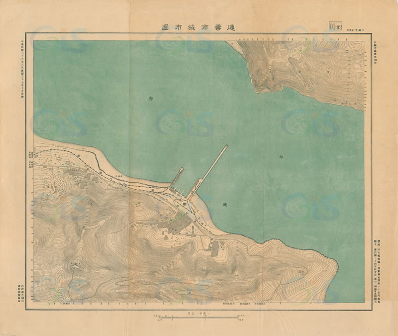 1948年《连云市城市图》预览图