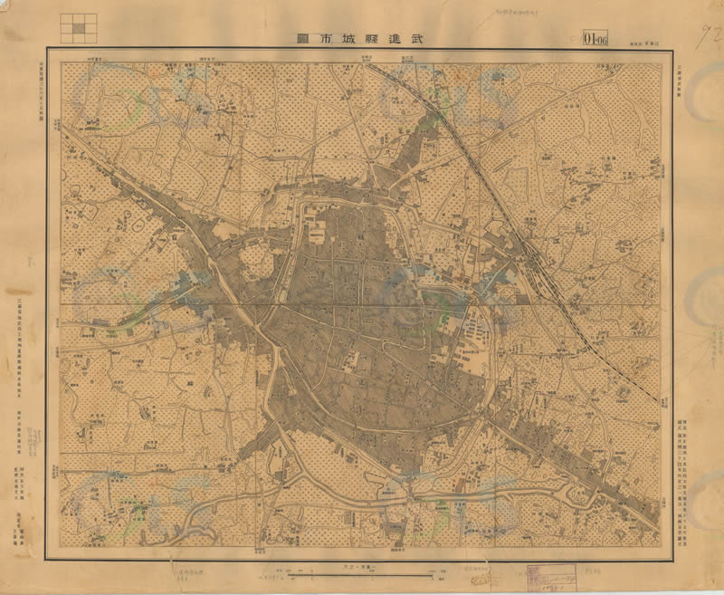 1947年《武进县城市图》预览图