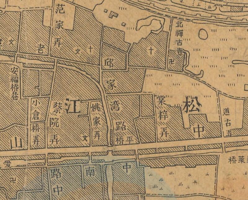 1947年《松江县城市图》预览图1