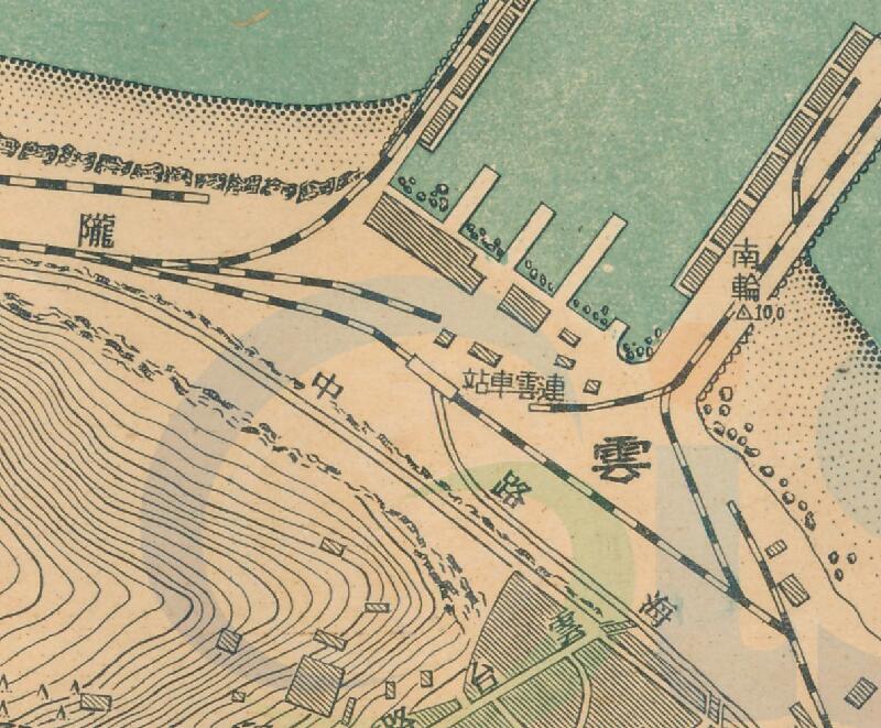 1948年《连云市城市图》预览图1