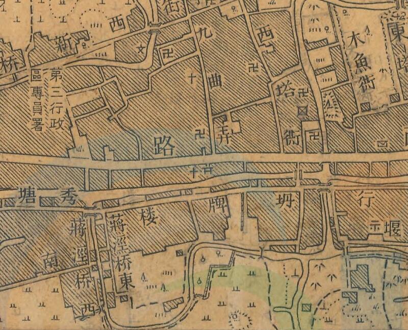 1947年《松江县城市图》预览图3