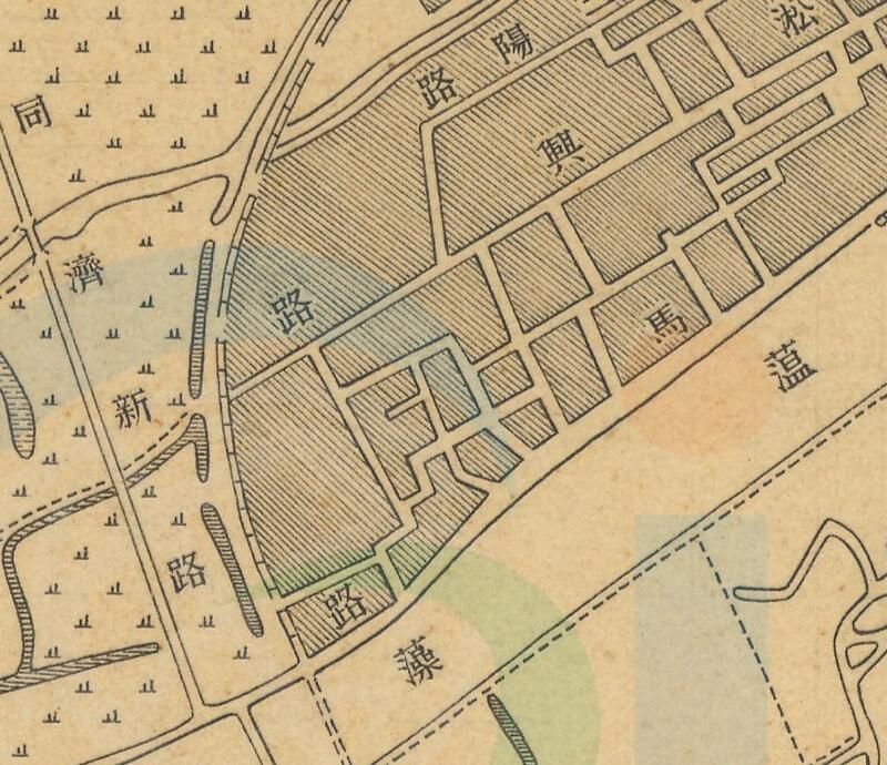 1947年《吴淞口城市图》预览图3