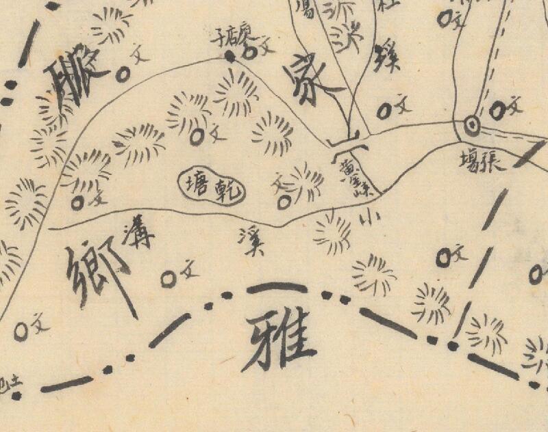1941年《四川省丹棱县图》预览图3