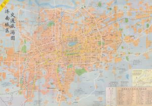 1999年《济南市交通旅游图》缩略图