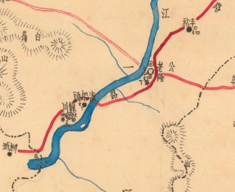 1941年广东《龙川县图》预览图1