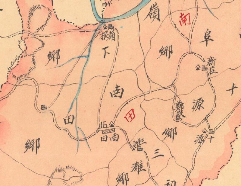 1941年《浙江省青田县乡镇区城详图》预览图1