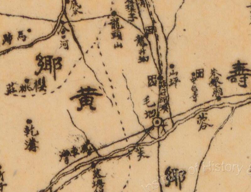 民国贵州《绥阳县县图》预览图1