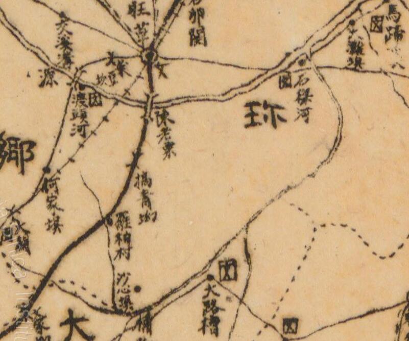 民国贵州《绥阳县县图》预览图2