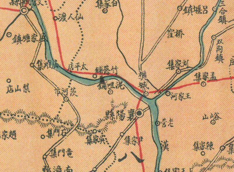 1934年《湖北全省分区图》预览图3