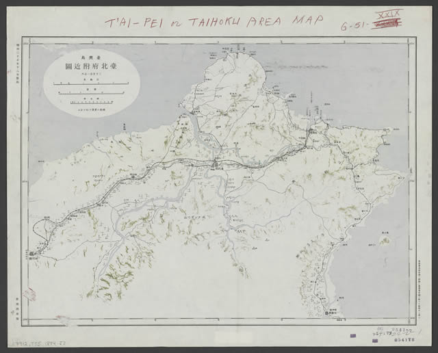 台湾台北历史地图大全预览图1