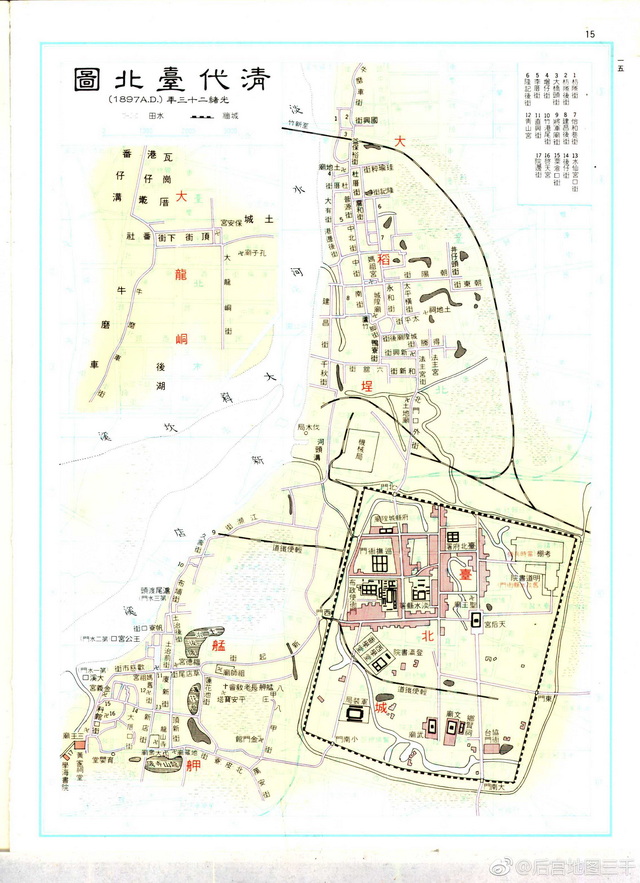 台湾台北历史地图大全预览图3