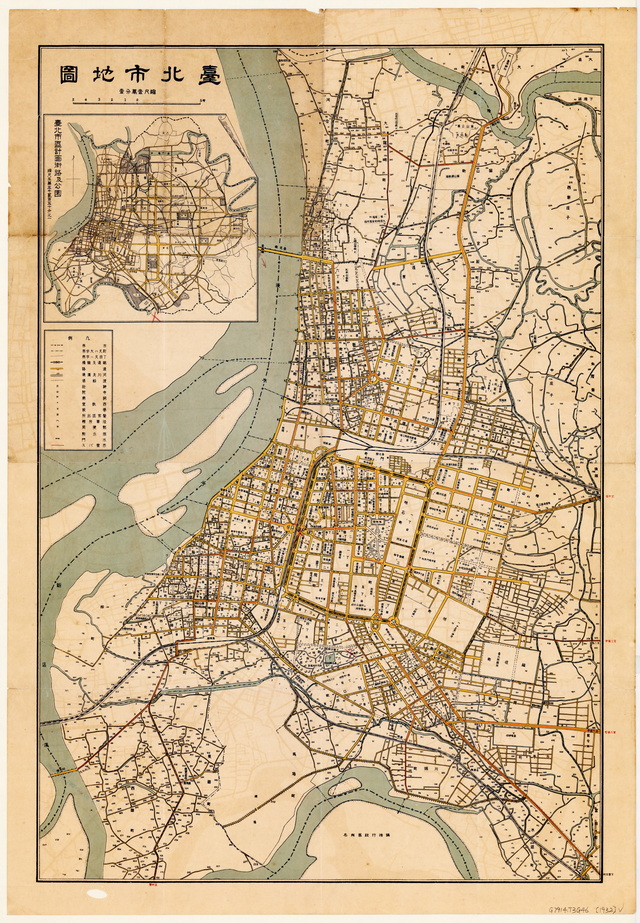 台湾台北历史地图大全预览图11