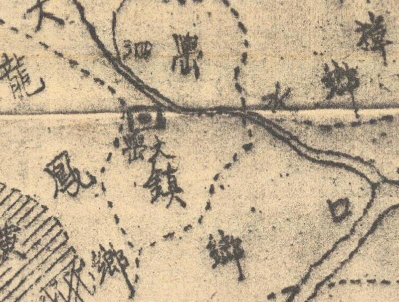 民国浙江《文成县区域图》预览图1