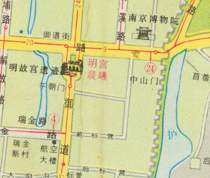 1988年《南京旅游图》预览图3