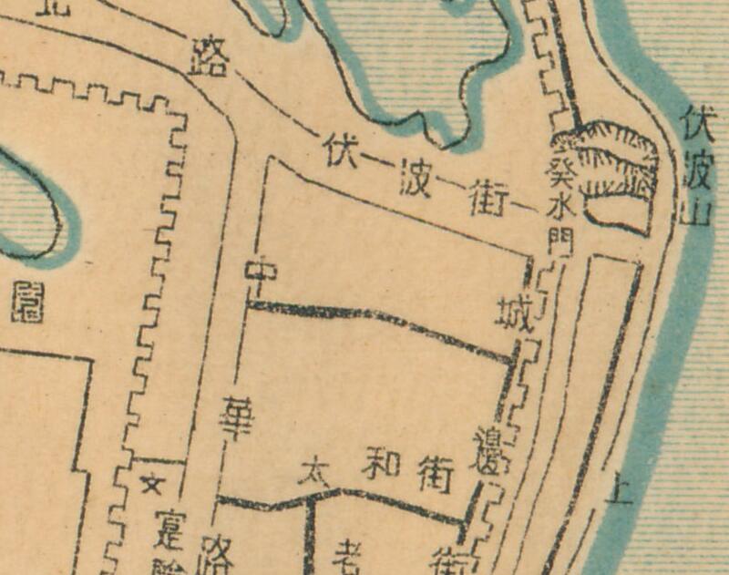 1944年《桂林市街道简明图》预览图1