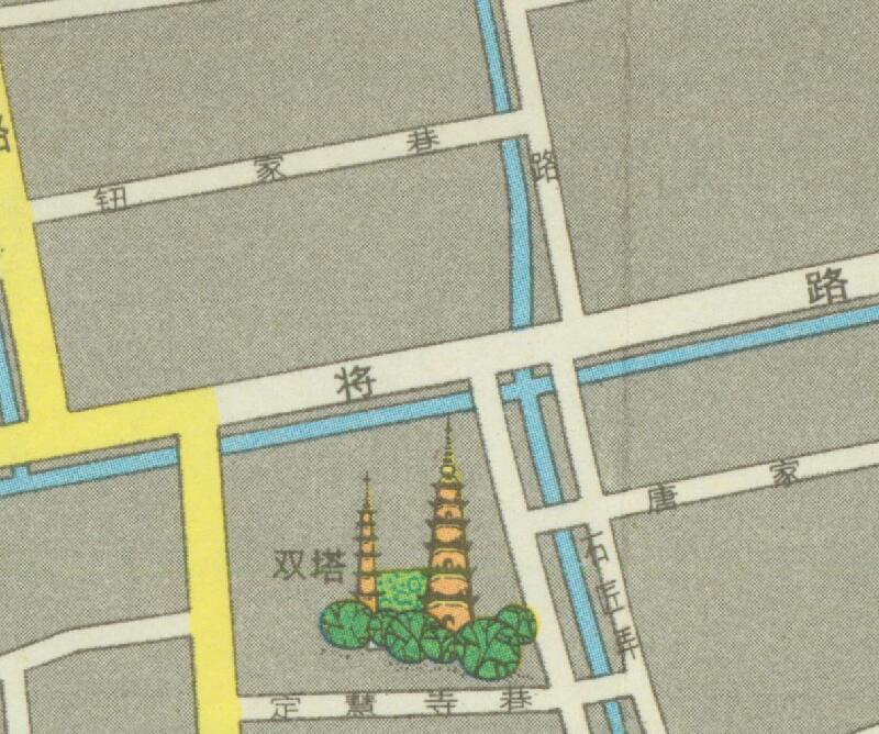 1981年《苏州导游图》预览图3