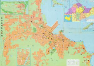 1992年《烟台交通游览图》缩略图