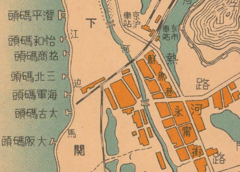 1943年《南京市市街图》预览图1