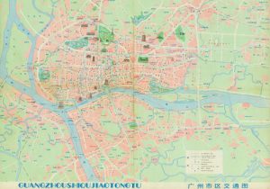 1986年《广州交通游览图》缩略图