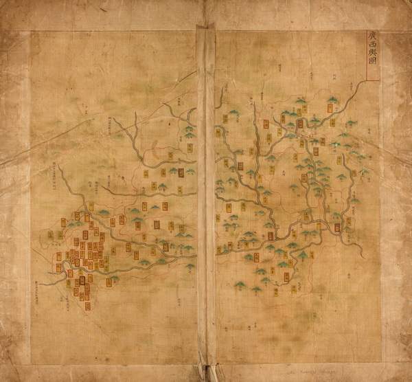 广西省历史地图大全预览图