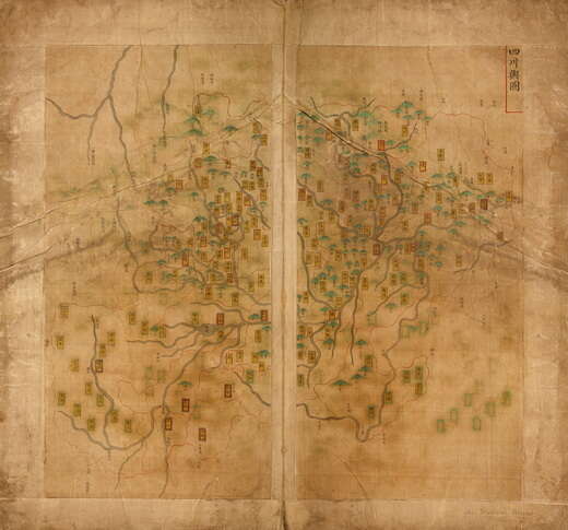 四川省历史地图大全预览图