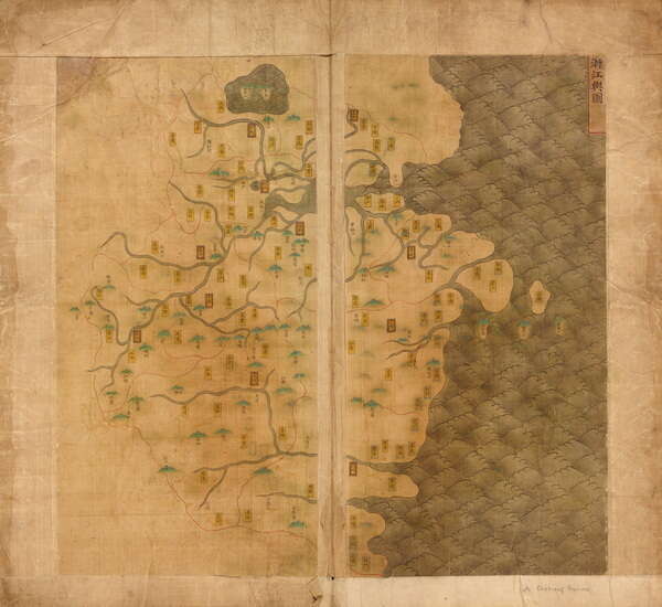 浙江省历史地图大全预览图