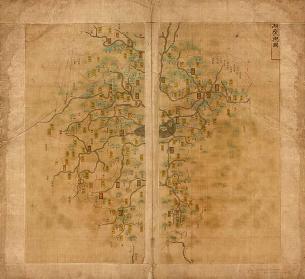 湖北省历史地图大全预览图