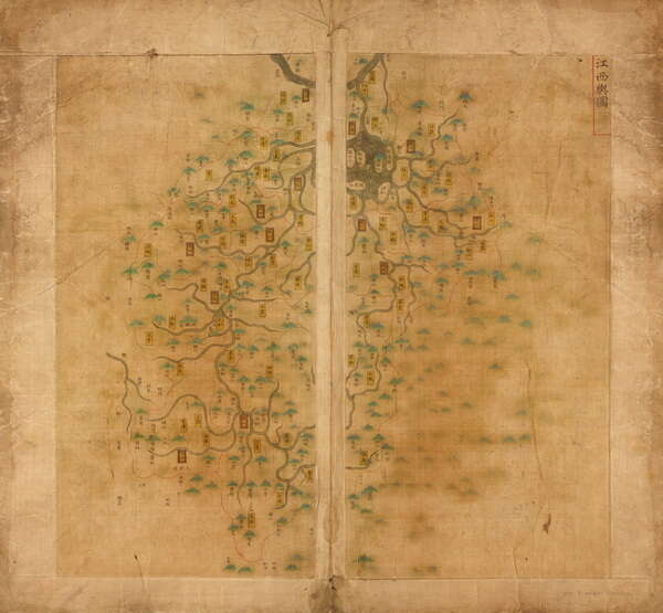 江西省历史地图大全