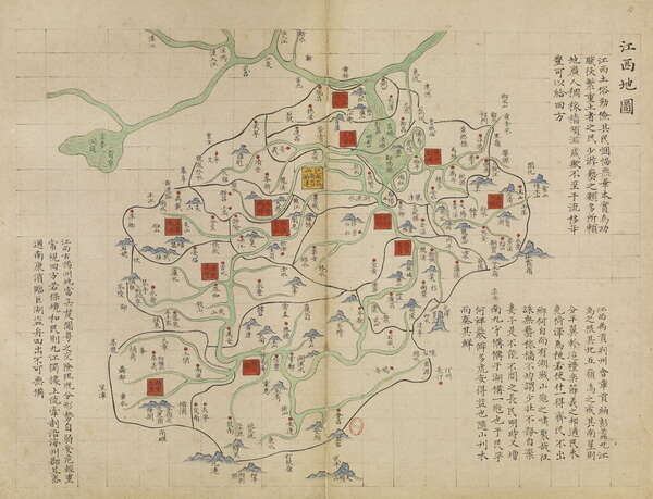 江西省历史地图大全