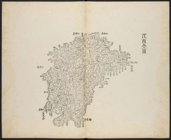 江西省历史地图大全