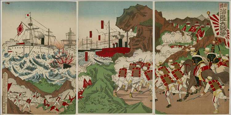 中日甲午战争影像资料大全预览图8