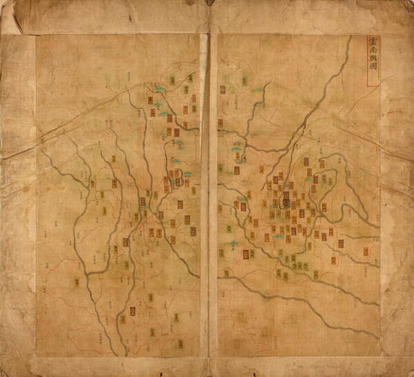 云南省历史地图大全预览图