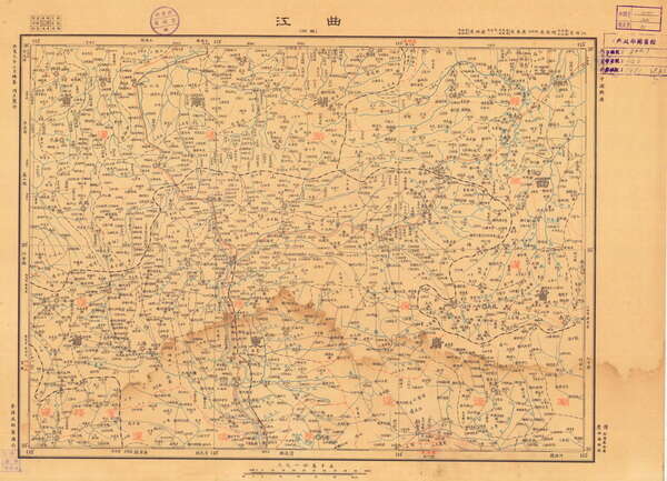 广东韶关历史地图大全