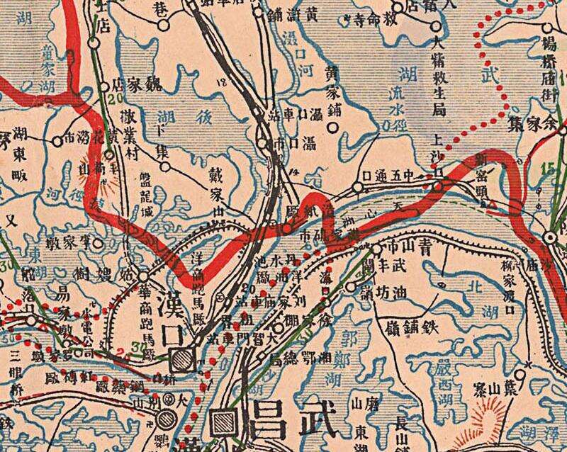 1932年《湖北省舆图》预览图2