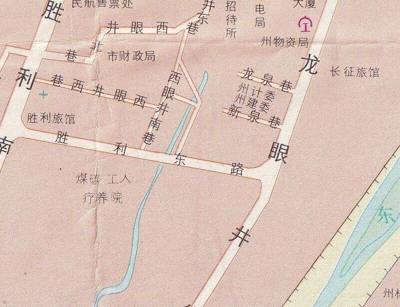 1983年《凉山州西昌市旅游交通图》预览图3