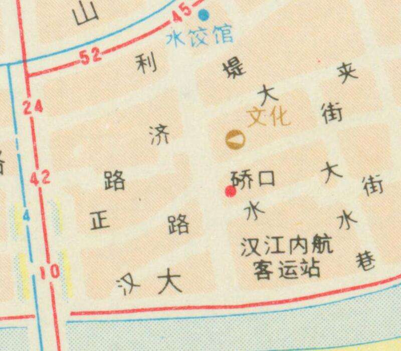 1981年《武汉交通图》预览图4