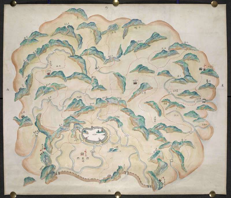 1841年后《舟山岛全图》预览图