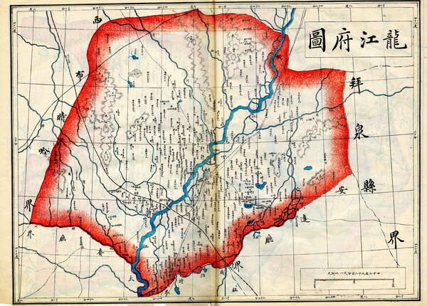 黑龙江齐齐哈尔历史地图大全预览图