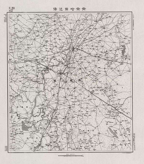 黑龙江齐齐哈尔历史地图大全预览图3