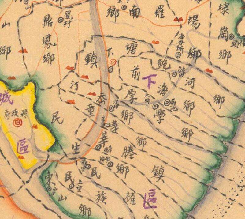 1943年《浙江省瑞安县图》预览图2